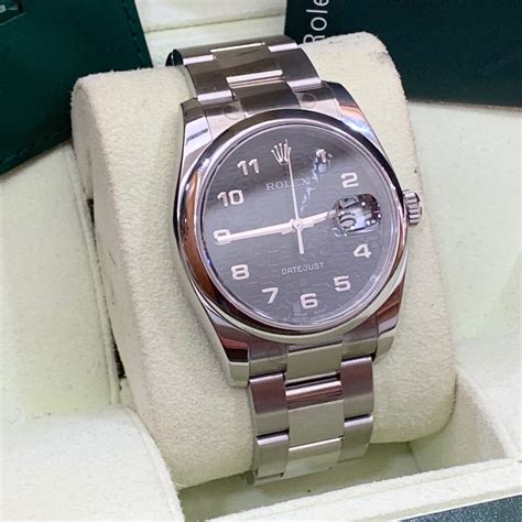 rolex datejust classico automatico acciaio bracciale oyster